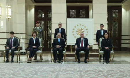 Ərdoğan ABŞ və İtaliyanın yeni səfirlərinin etimadnaməsini qəbul edib