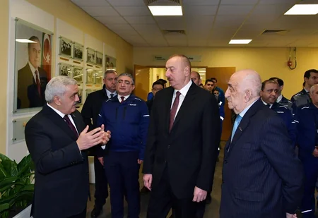 Prezident İlham Əliyev Sumqayıtda “SOCAR karbamid” zavodunun açılışında iştirak edib - YENİLƏNİB