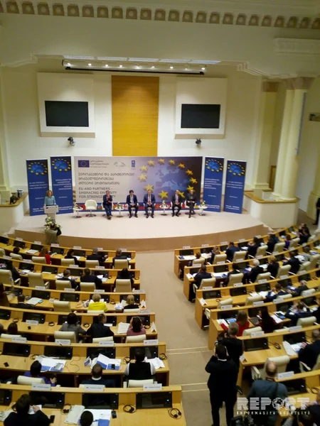 Tbilisidə Avropa İttifaqının parlament konfransı başlayıb