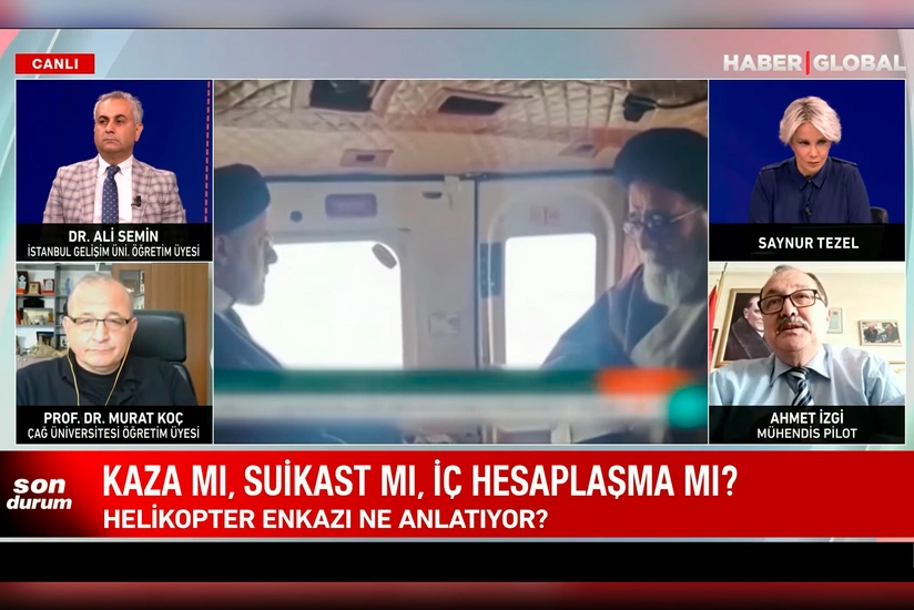 Haber Global: Расположение обломков вертолета свидетельствует о его крушении