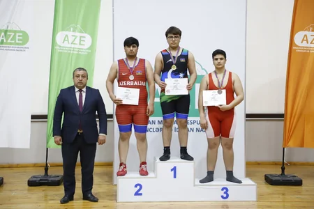Состоялось первенство Нахчыванской АР по вольной борьбе U-17
