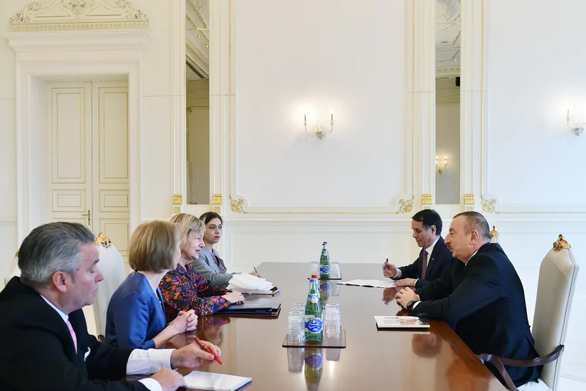 Prezident İlham Əliyev Böyük Britaniyanın baş nazirinin ticarət elçisini qəbul edib - YENİLƏNİB