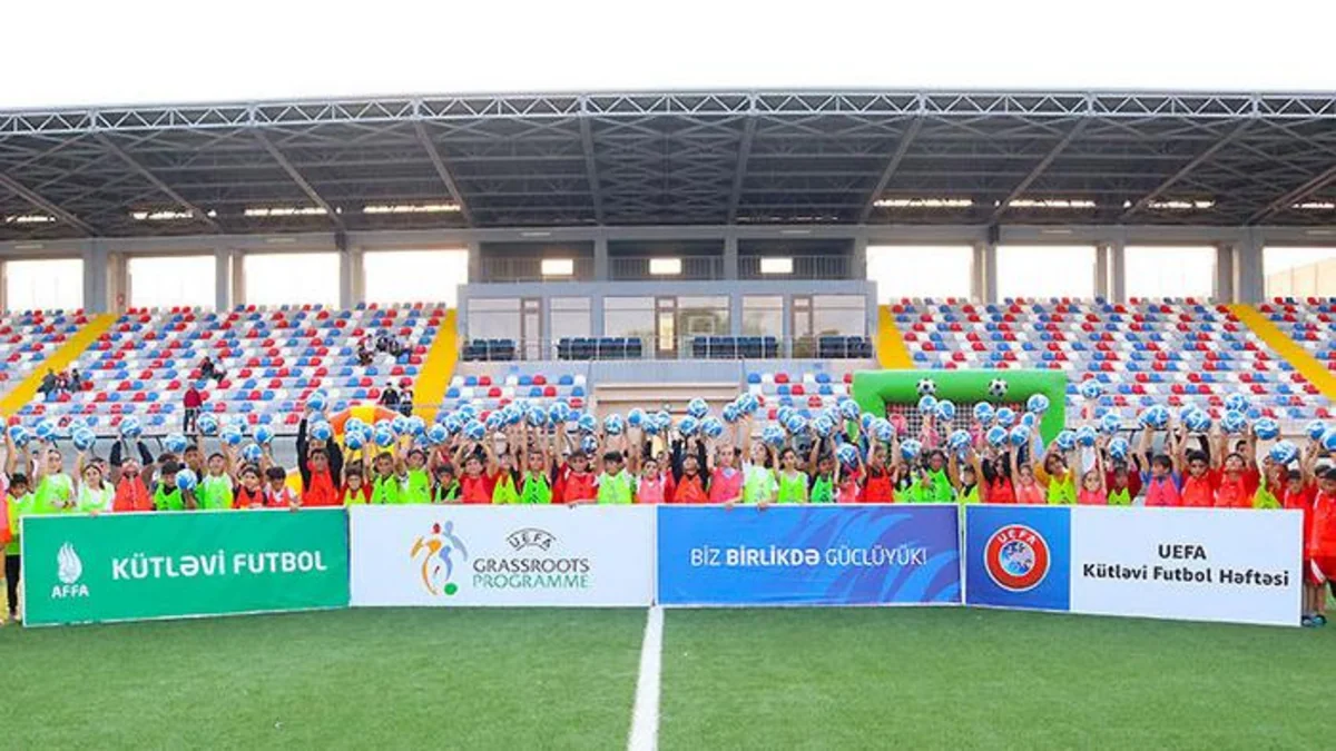 UEFA-nın dəstəyi ilə Şamaxıda futbol festivalı keçirilib