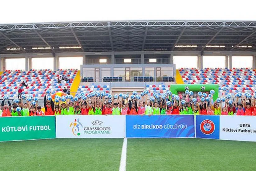 UEFA-nın dəstəyi ilə Şamaxıda futbol festivalı keçirilib