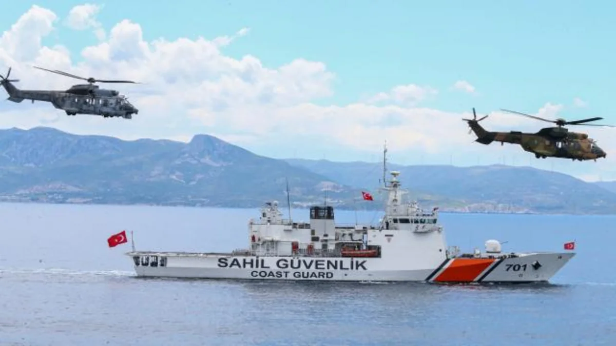 Türkiyə Egey dənizində Anadolu yıldızı-2021 təlimlərinə başlayıb