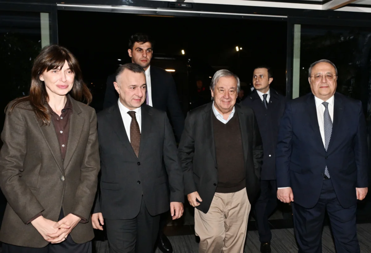 BMT Baş katibi Antonio Quterreş Azərbaycana səfərə gəlib