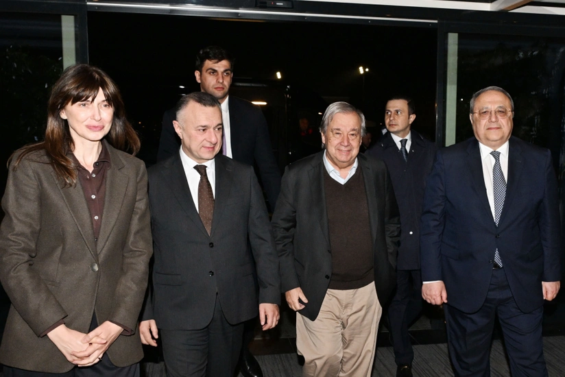 BMT Baş katibi Antonio Quterreş Azərbaycana səfərə gəlib