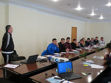 Mingəçevirdə futbol hakimləri üçün seminar keçirilir