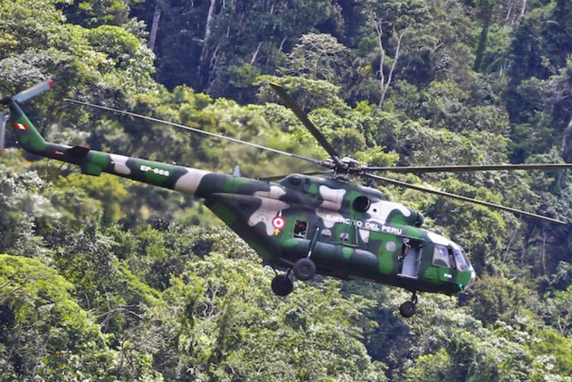 Peruda hərbi helikopter qəzaya uğrayıb, ölənlər və xəsarət alanlar var