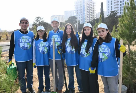 Leyla Aliyeva participates in tree-planting campaign in Baku