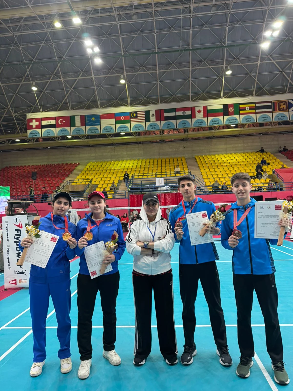 Azərbaycanın gənc badmintonçuları beynəlxalq turnirdə iki medal qazanıblar