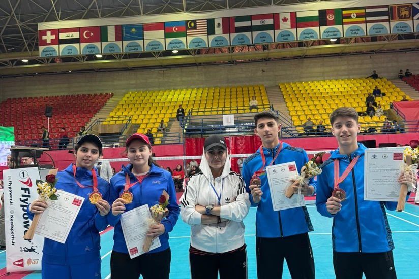 Azərbaycanın gənc badmintonçuları beynəlxalq turnirdə iki medal qazanıblar