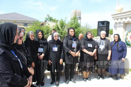 Sabirabadda şəhid polkovnik-leytenantın büstünün və xatirəsinə tikilmiş bulağın açılışı olub  