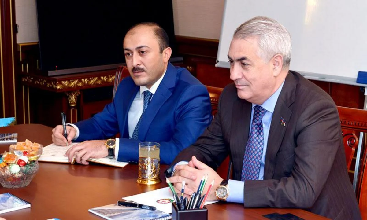 Azərbaycan Dəmir Yollarında Belarus səfiri ilə görüş keçirilib