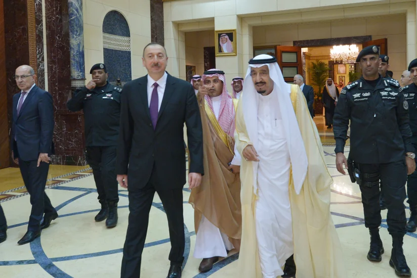 Король Саудовской Аравии направил президенту Азербайджана поздравительное письмо