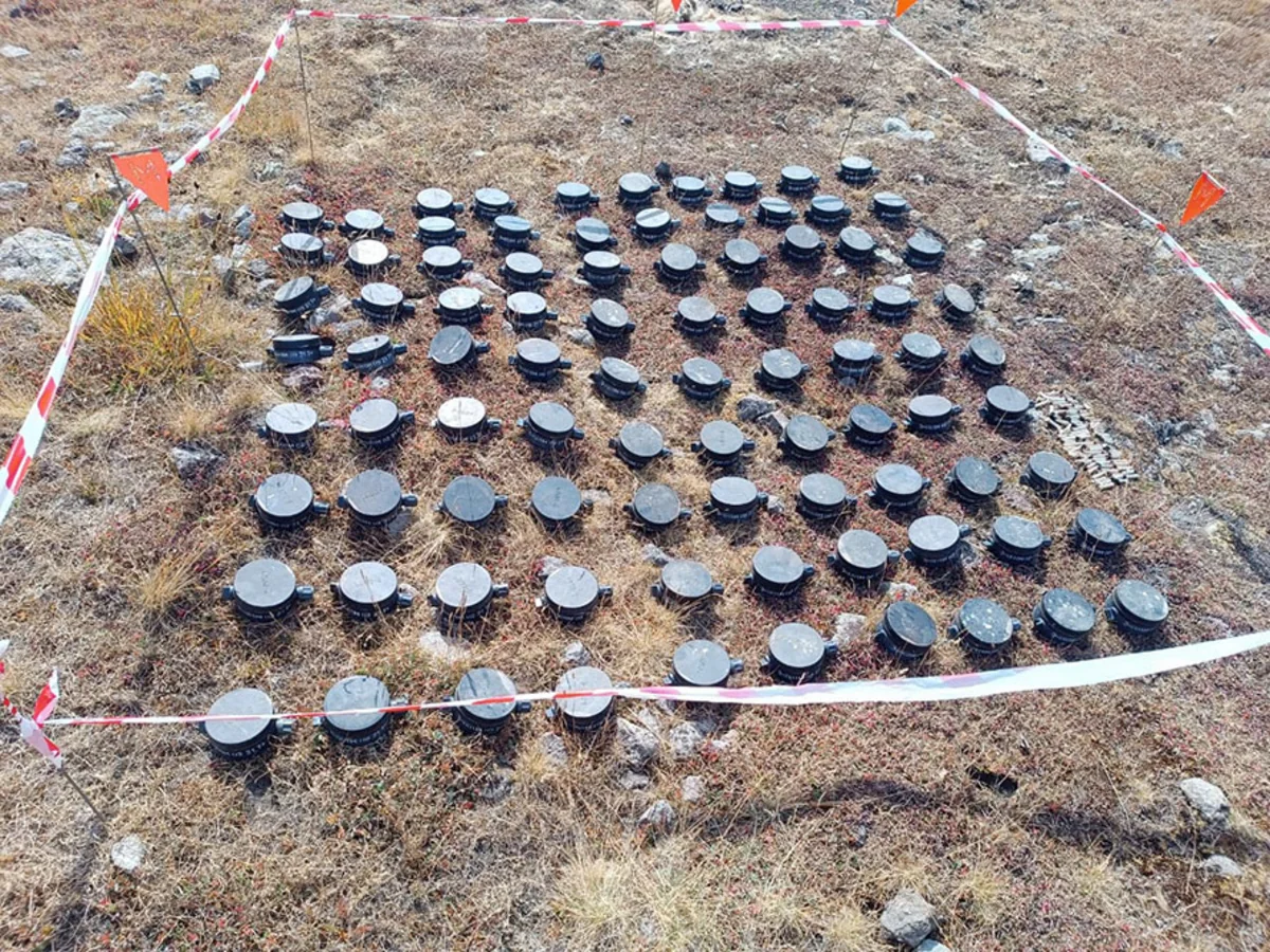90 more mines buried by Armenians in Lachin discovered