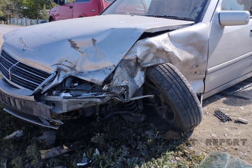 Kürdəmirdə yol qəzası olub, xəsarət alanlar var