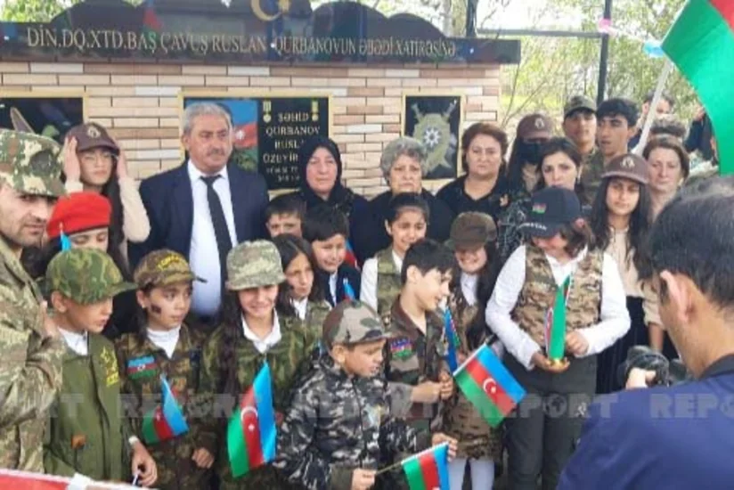 В Билясуваре состоялось открытие родника памяти шехида