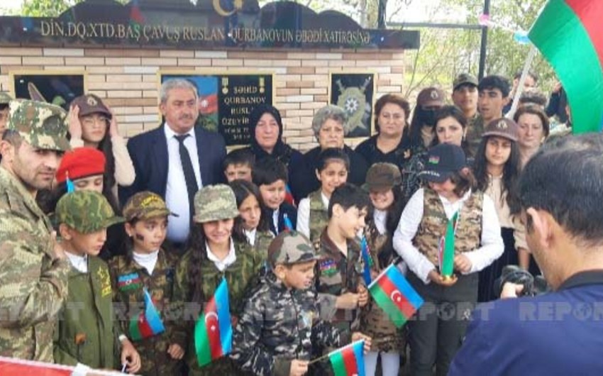 В Билясуваре состоялось открытие родника памяти шехида