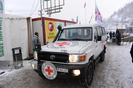 ICRC vehicles pass freely from Lachin to Khankandi - UPDATED