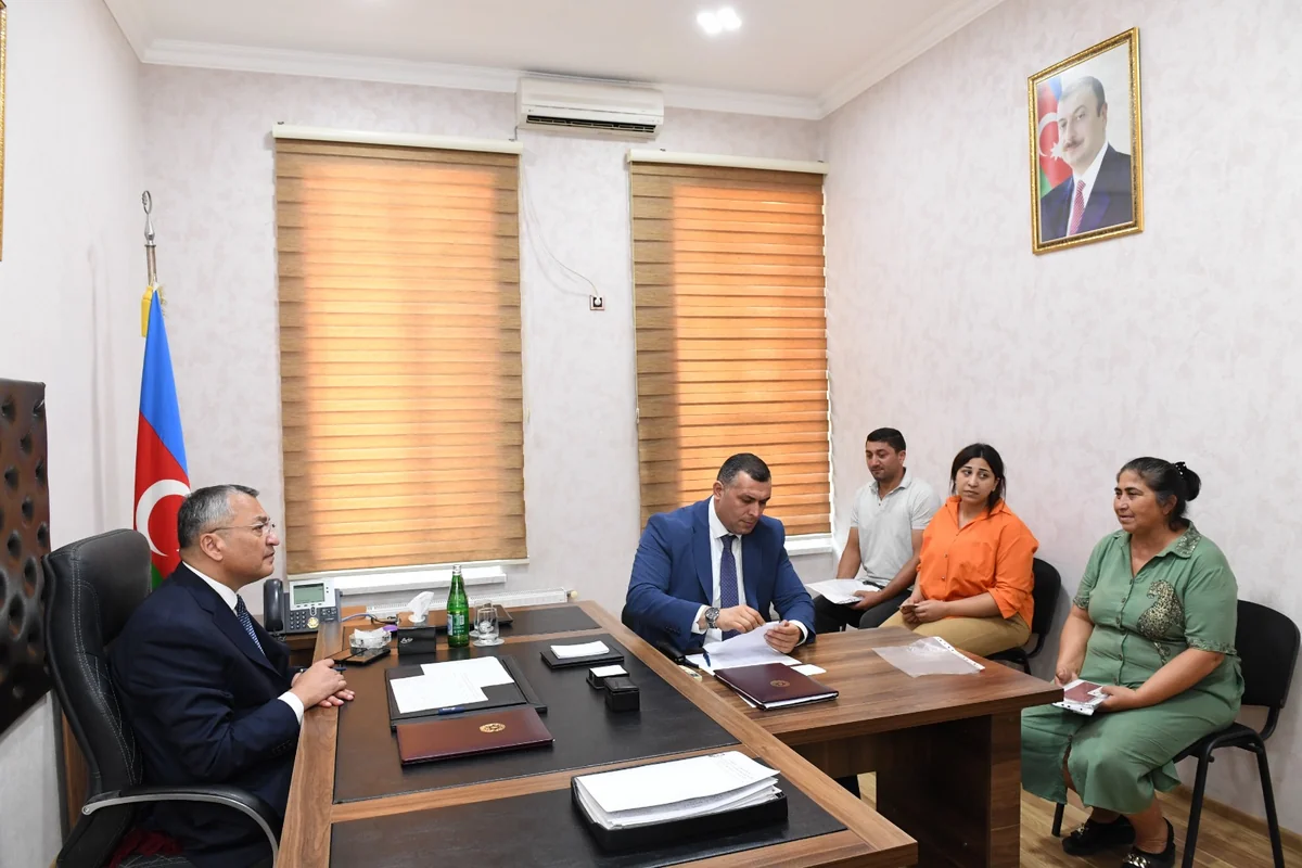 Dövlət Komitəsində vətəndaşların növbəti qəbulu keçirilib