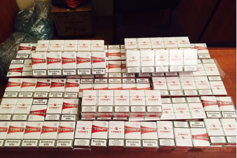 Azərbaycan gömrükçüləri 4400 ədəd siqaret aşkar edib