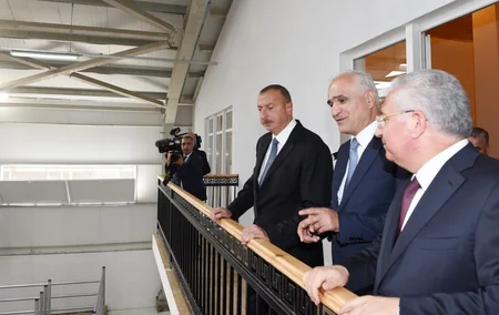 President Ilham Aliyev inaugurated Yalama Agropark