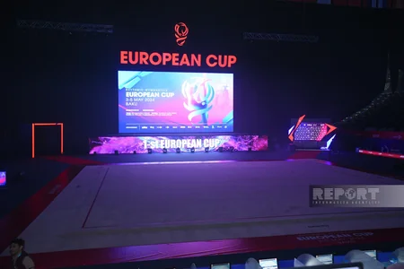 Milli Gimnastika Arenasında Avropa Kubokunun açılış mərasimi keçirilib