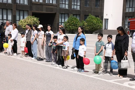 FHN şəhid övladları üçün “açıq qapı günü keçirib