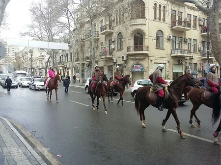 Bakıda “İlaxır çərşənbə” münasibətilə təntənəli bayram tədbiri keçirilir - FOTO