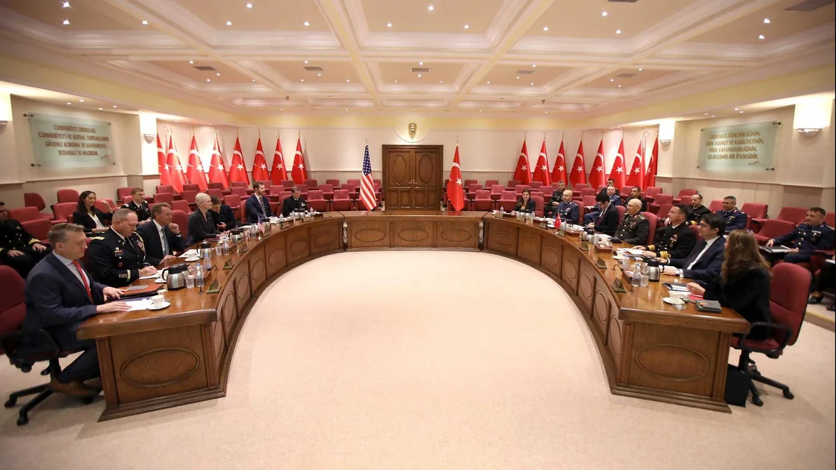 Türkiyə-ABŞ Yüksək Səviyyəli Müdafiə Qrupunun toplantısı keçirilib