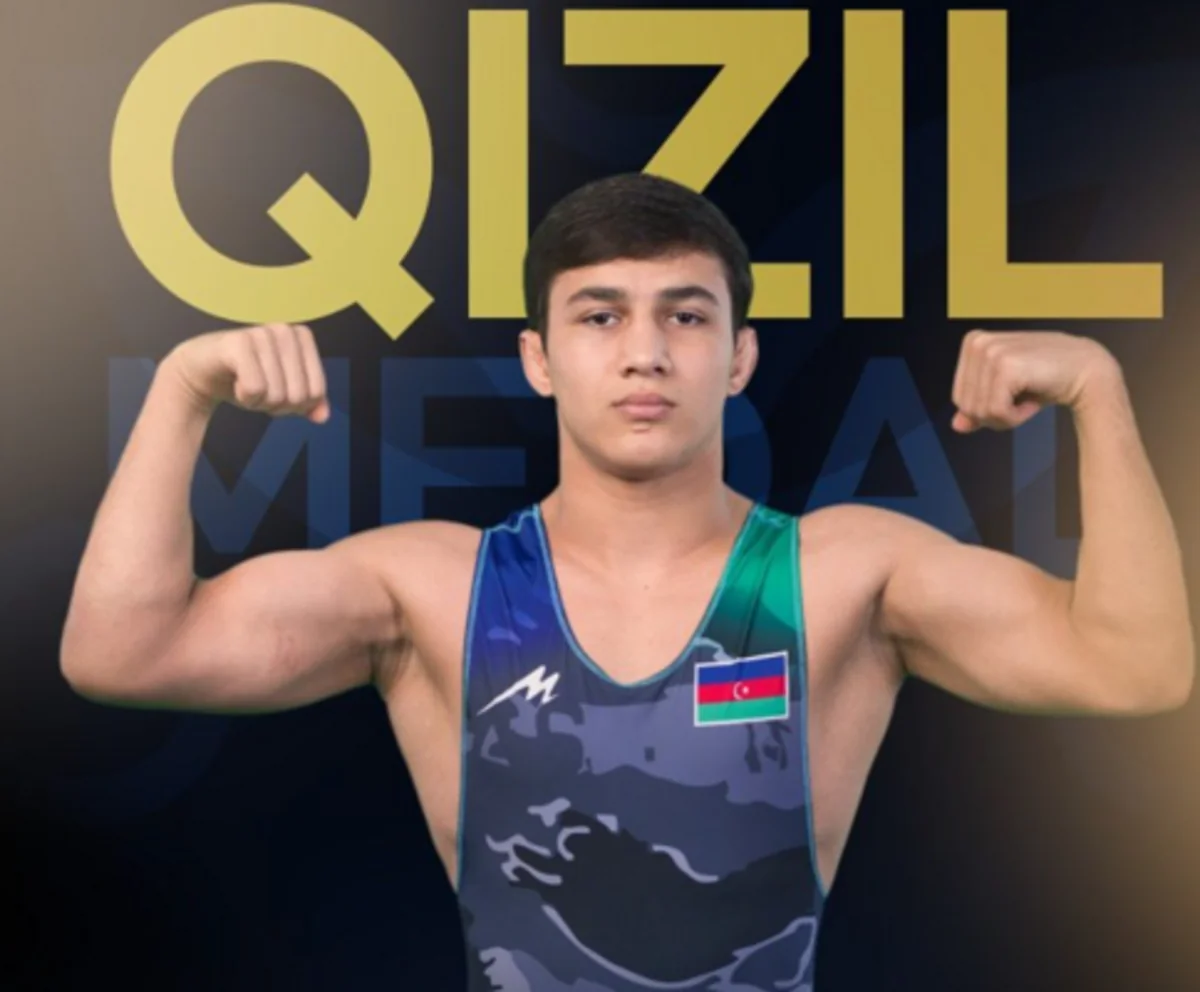 Azerbaijani wrestler crowned European champion