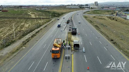 Saray-Novxanı yolunda yeni geri dönmə hissə yaradılır