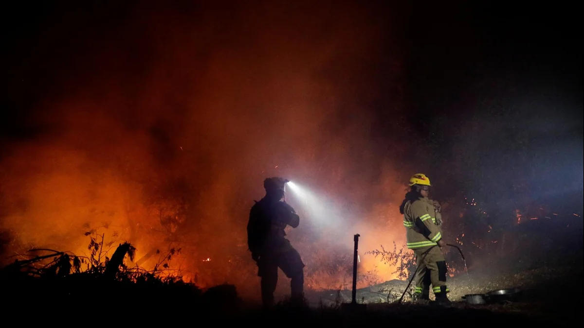 Çilidə meşə yanğınları nəticəsində azı 13 nəfər ölüb