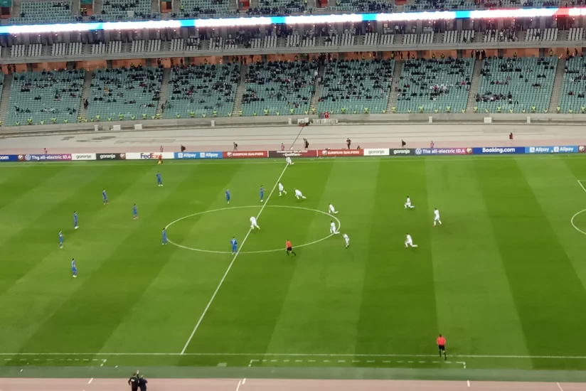 İrlandiyalı futbolçular Bakıda irqçiliyə qarşı çıxıblar