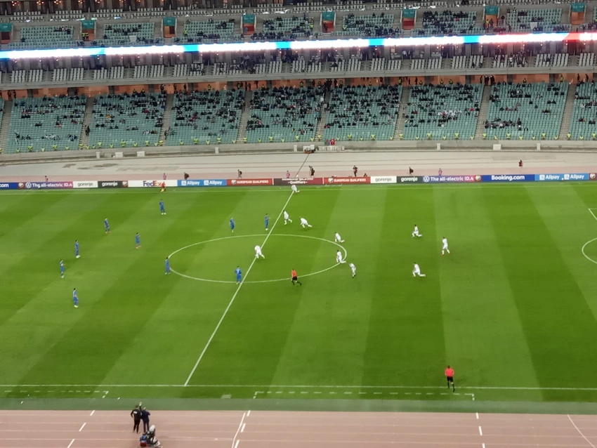 İrlandiyalı futbolçular Bakıda irqçiliyə qarşı çıxıblar
