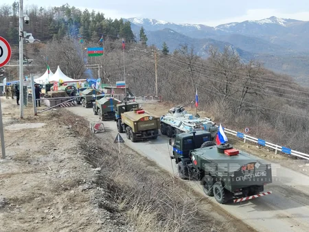 Xankəndi-Laçın yolu sülhməramlılar və humanitar məqsədlər üçün açıqdır - YENİLƏNİB-7