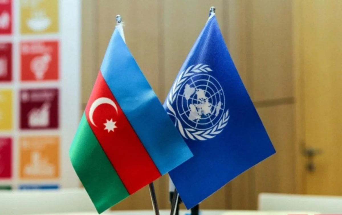 Ötən il Azərbaycan BMT-nin fəaliyyətinə 1 milyon dollardan çox könüllü ianə edib
