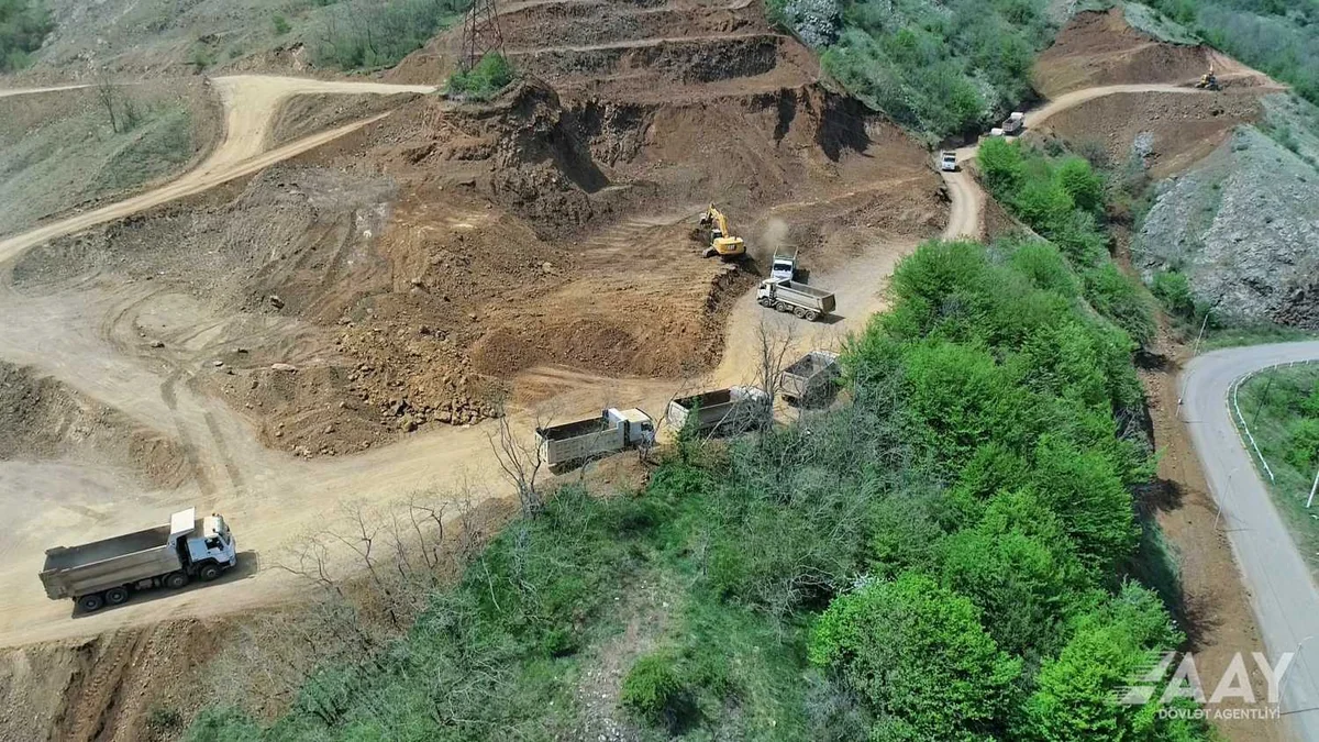 Azerbaijan forges ahead with Khankandi-Shusha-Lachin highway construction