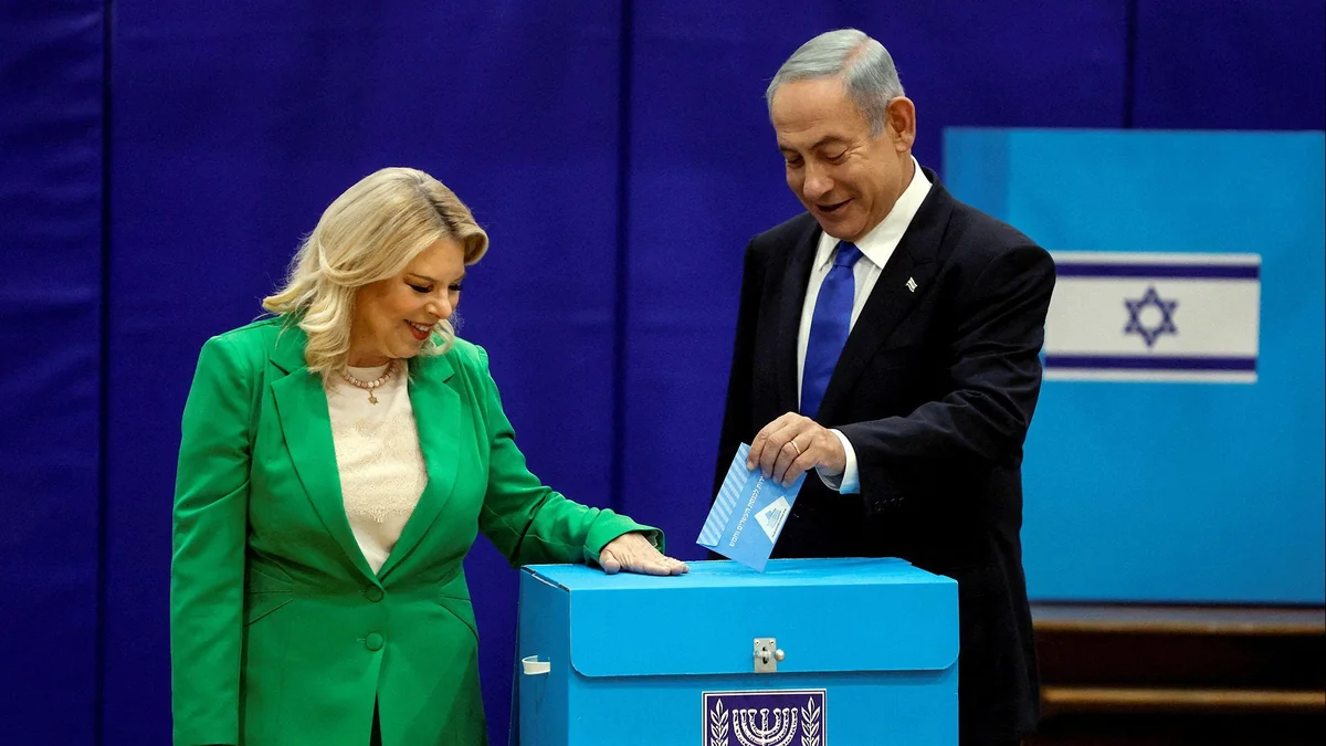 Exit-poll: Knessetə keçirilən seçkilərdə Netanyahunun partiyası birinci yeri qazanıb