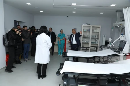 Jurnalistlər KTM-də icbari tibbi sığortanın təşkili ilə tanış olublar