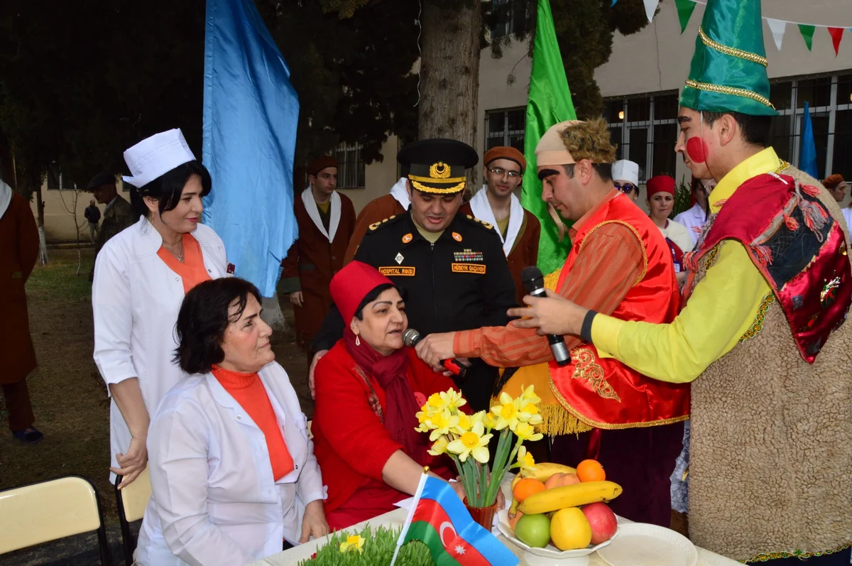 Hərbi Hospitalda Novruz bayramı münasibətilə tədbir keçirilib