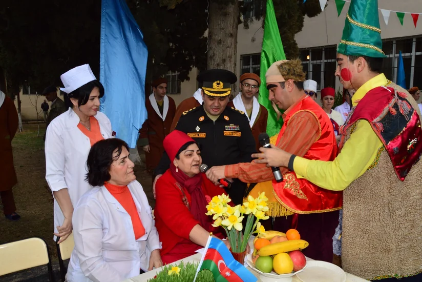 Hərbi Hospitalda Novruz bayramı münasibətilə tədbir keçirilib