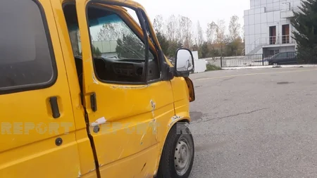 Kürdəmirdə yol qəzası baş verib, xəsarət alan var