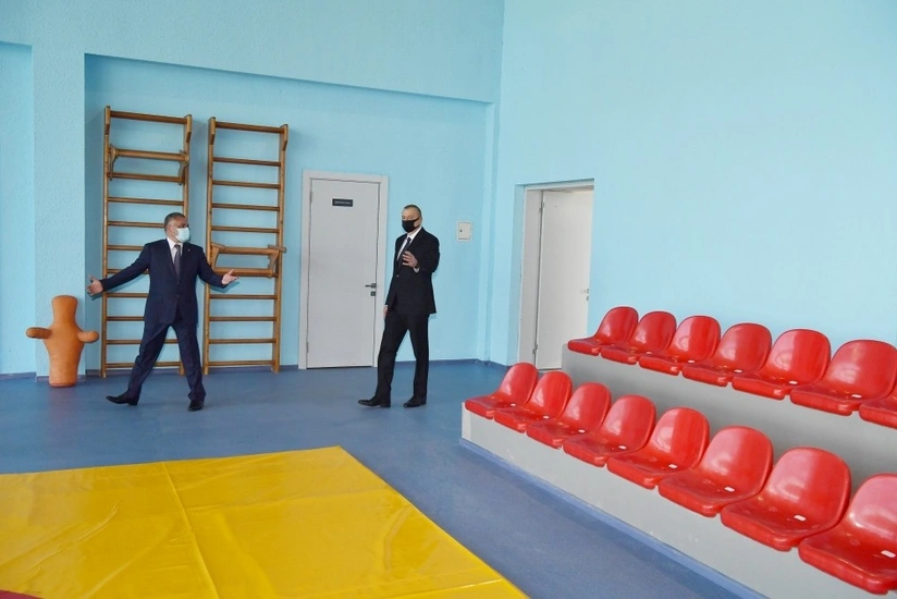 Tərtər Olimpiya İdman Kompleksinin açılışı olub - YENİLƏNİB-2