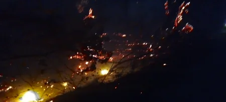 Şabranda yanğınla əlaqədar müvəqqəti postlar yaradılıb