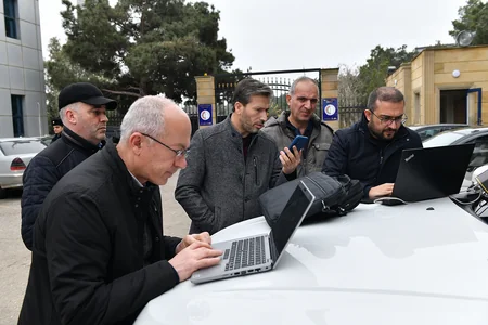 TRT-nin nümayəndə heyəti Azərbaycanda radiomonitorinq aparıb