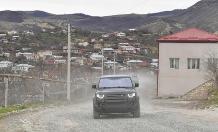 İlham Əliyev Xocalı rayonunun Xanabad kəndində olub