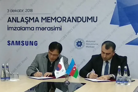 Məlumat Hesablama Mərkəzi “Samsung Electronics” şirkəti ilə əməkdaşlığa başlayır