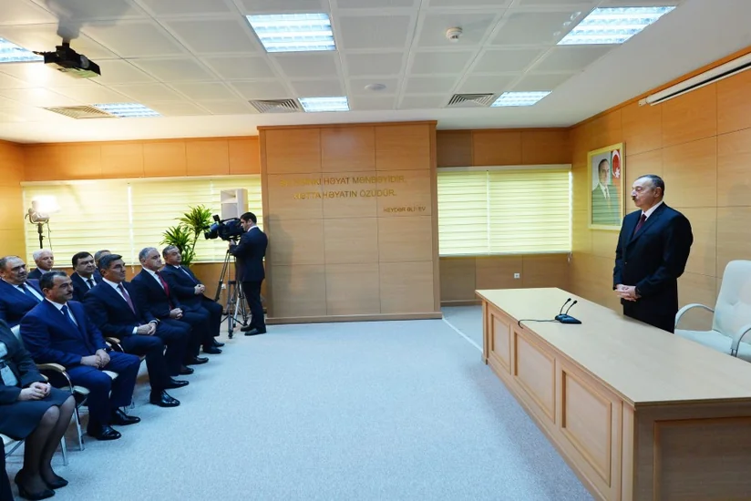 Azərbaycan Prezidenti: Son illər Bakıda fasiləsiz içməli suyun verilməsi təxminən 80 faizə çatıb